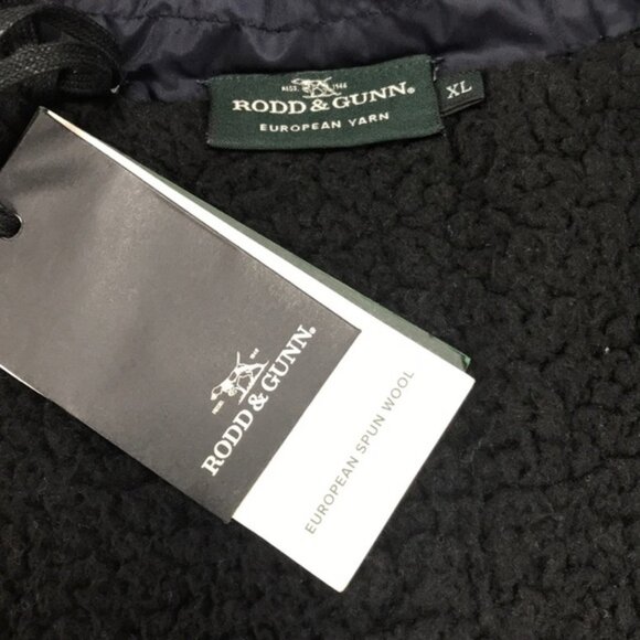 Men's Rodd & Gunn Camerons Track Zip Wool Jacket - Picture 7 of 8